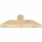 Ekena Millwork Portland Rough Sawn Timber Gable Bracket, Douglas Fir, 36"W x 13"H x 4"D x 6"F, 9/12 Pitch GBW036X13X0406POR00RDF - alternate 5